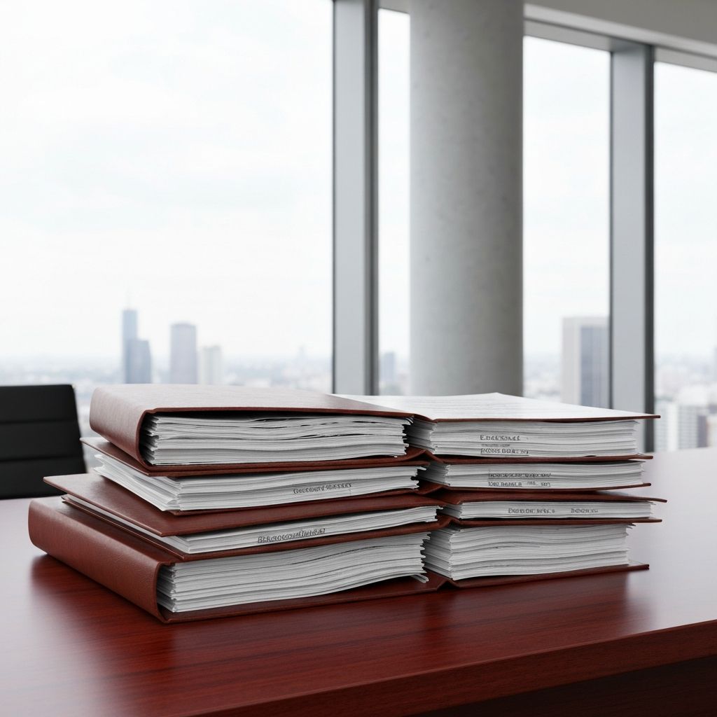 Environmental regulatory documents